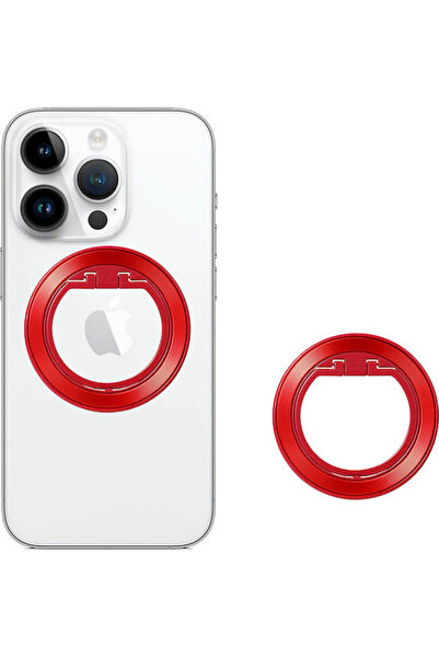 Techsuit Βάση φόρτισης MagSafe σε κόκκινο χρώμα