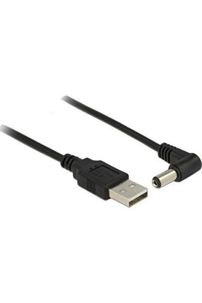 DELOCK Καλώδιο USB 2.0 1,5μ. Τύπου A αρσενικό σε DC (83578)