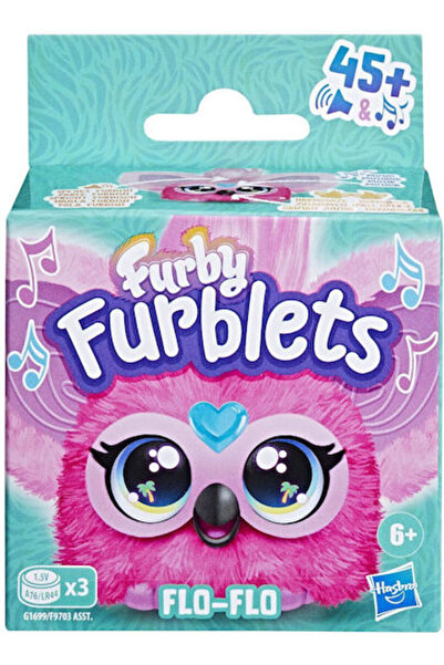 Hasbro Games Hasbro Λούτρινο Furby Furblet με Ήχο Flo Flo για 6+ Ετών