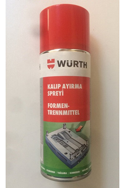 Wurt YÜKSEK KALİTE KALIP AYIRICI SİLİKON SPREY 400 ML GERMANY