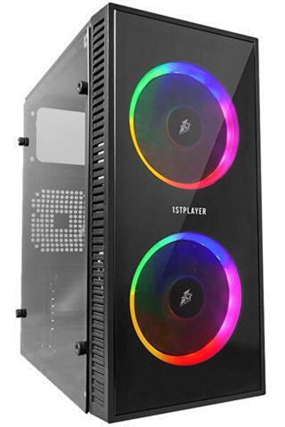1ST PLAYER 1STPLAYER X1 Gaming Midi Tower Θήκη Υπολογιστή με Πλαϊνό Παράθυρο ...