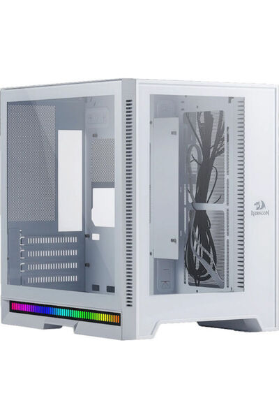 REDRAGON MC211 Gaming Κουτί Υπολογιστή Μίνι Πύργος με Πλαϊνό Παράθυρο και Φωτ...