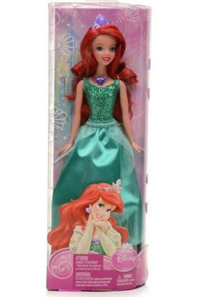 Mattel Games Μάτελ Πριγκίπισσα της Disney Λαμπερή Κούκλα Πριγκίπισσα Άριελ γι...