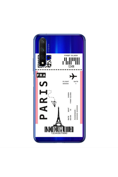 Other Huawei Nova 5 T Paris FRA Transparent Silicone TPU Θήκη