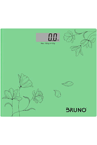 Bruno Ψηφιακή Ζυγαριά Μπάνιου Πράσινη BRN-0054