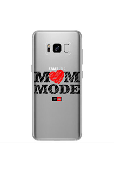 Other Samsung S8 Plus Mom mode on Transparent Silicone TPU Θήκη