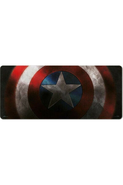 GRUPO ERIK Ποντικομαξιλαράκι Gaming Ασπίδα Captain America XXL 800mm Μαύρο MG...