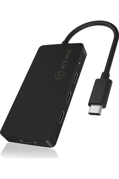 ICY BOX Διανομέας USB 3.1 4 θυρών με σύνδεση USB-C Κωδικός: IB-HUB-1429-CPD
