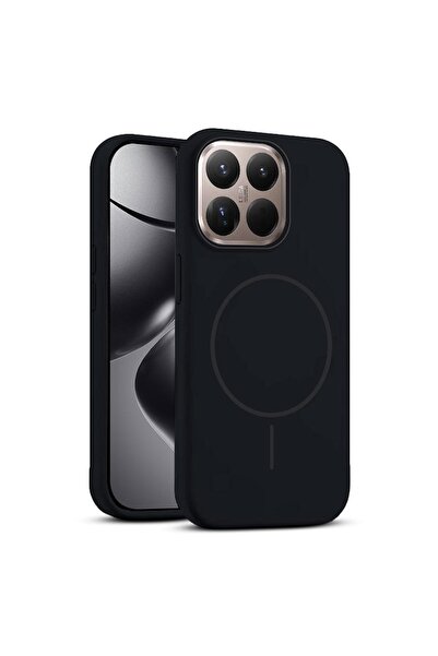 Zebana Xiaomi Mi 15T Pro Uyumlu Kılıf Liquid Soft Silikon Kılıf (Kablosuz Şar...