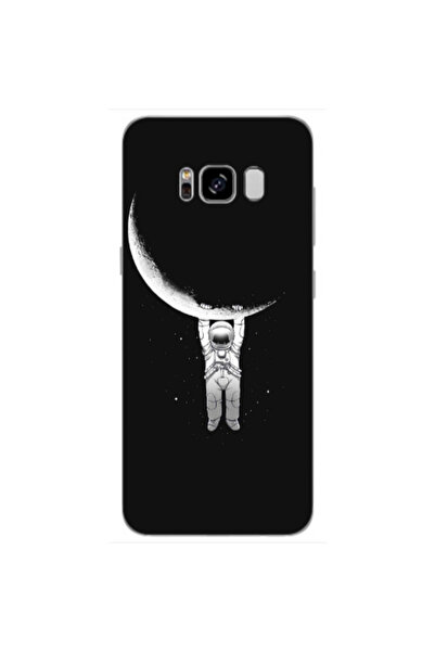 Other Samsung S8 Plus Swinging on the moon Transparent Silicone TPU Θήκη