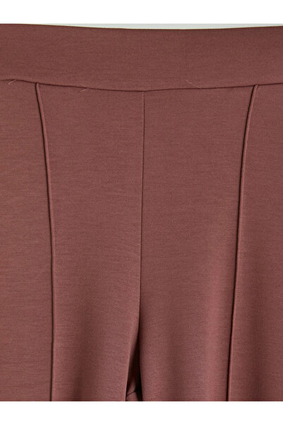 LC Waikiki Pink Soft Touch Women's Sweatpants with Elastic Waist