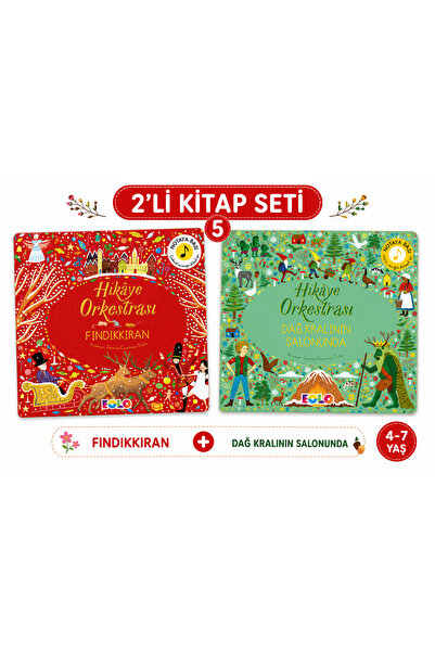 Eolo Hikâye Orkestrası Fındıkkıran & Dağ Kralının Salonunda Sesli Kitap 4-7 Yaş