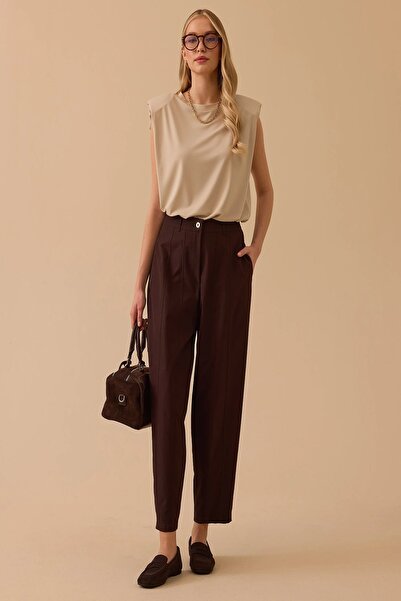 Rain and River Ankle length balloon cut trousers