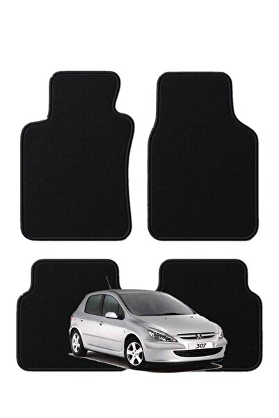 K2 CARPET Peugeot 307 Özel Kesim Tam Uyumlu Lüx Oto Halı Paspas Peugeot 307 P...