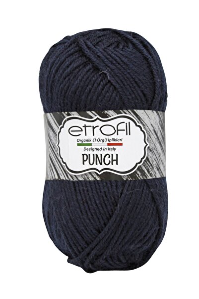 Etrofil Pređa za pletenje Punch, tamnoplava, 100% mikroakril, 25g 70m (75169)