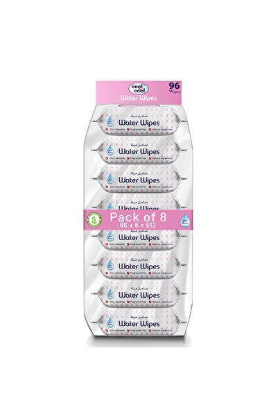 COOL & COOL Cool and Cool water wipes 96s-pack of 8