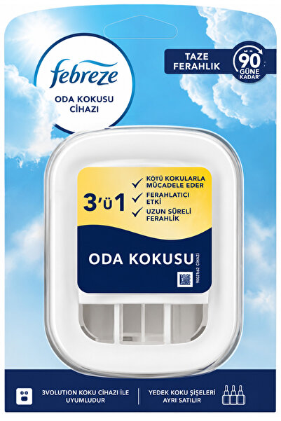 Febreze 3 Volution Koku Fişi, Koku Gideren Doldurucular için (koku dahil deği...