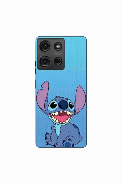 OEM Husa compatibila cu Motorola Moto G75 Silicon Gel Tpu Model Stitch Blue