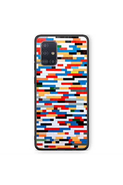 Other Samsung A71 Color chart Black Glossy Θήκη