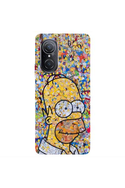Other Huawei Nova 9 SE Simpsons Transparent Silicone TPU Θήκη