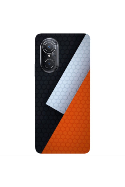 Other Huawei Nova 9 SE Coated hexagon Transparent Silicone TPU Θήκη