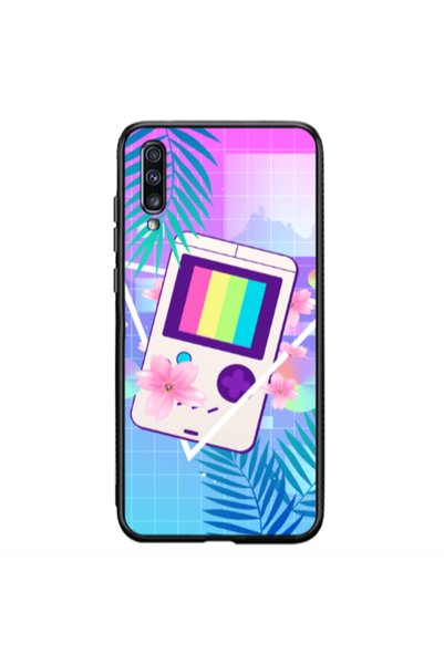 Other Samsung A70 Triangle game Black Glossy Θήκη