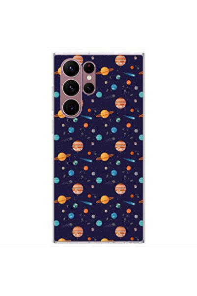 Other Samsung S22 Ultra Planets Transparent Silicone TPU Θήκη