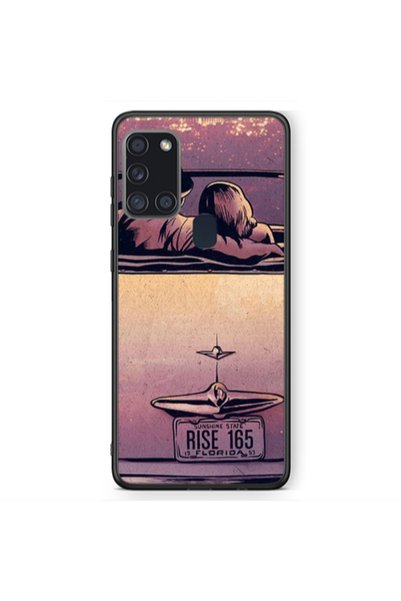 Other Samsung A21S Sunshine state Black Glossy Θήκη
