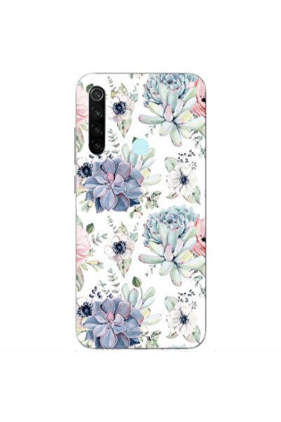 Other Xiaomi Redmi Note 8 Flower 56 Transparent Silicone TPU Θήκη