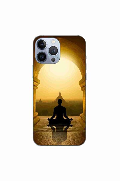 OEM Case compatible with Apple iPhone 13 Pro Max Silicon Gel Tpu Meditation P...