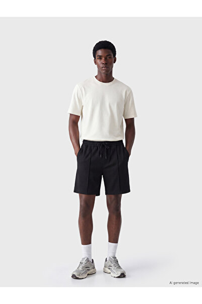 LC Waikiki Nevavm Regular Fit Men's Shorts with Difference