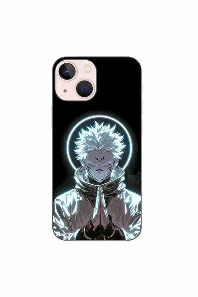 OEM Husa compatibila cu Apple iPhone 13 Mini Silicon Gel Tpu Model Jujutsu Ka...