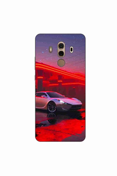 OEM Θήκη συμβατή με Huawei Mate 10 Pro Σιλικόνης Gel TPU Σχέδιο Μελλοντικό Αυ...