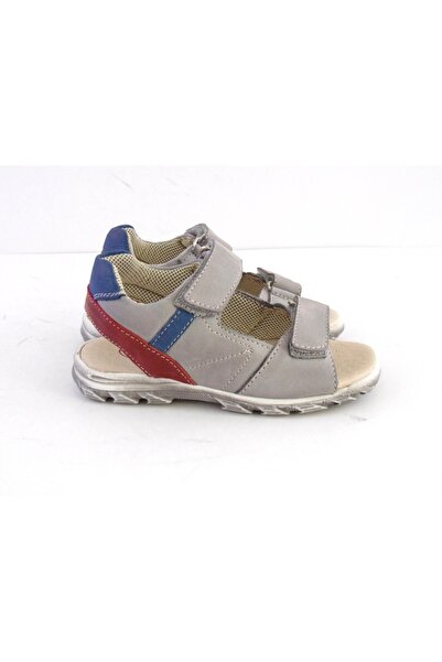 Lui Shoes Sandale copii, BERRY 3S192, Lui Shoes, 100% piele naturala, gri des...
