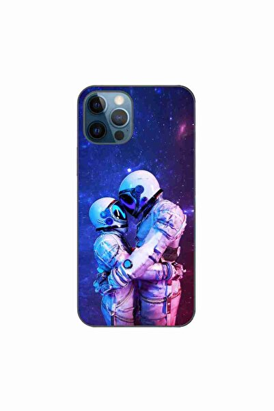 OEM Husa compatibila cu Apple iPhone 12 Pro Max Silicon Gel Tpu Model Astrona...