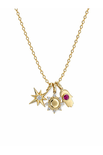 Sade Accessory Üç Figürlü Kolye