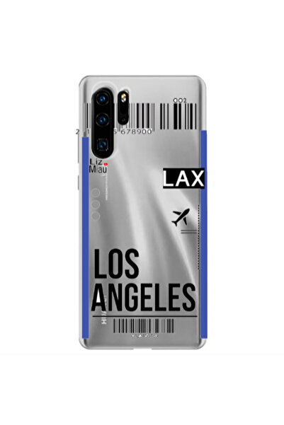 Other Huawei P30 Pro Los angeles Transparent Silicone TPU Θήκη