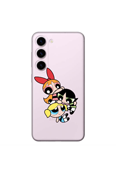 Other Samsung S23 Plus Powerpuff Transparent Silicone TPU Θήκη