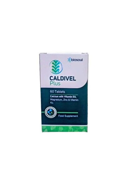 vitazen Biosoul Caldivel Plus – 60 Tablets | Calcium with Vitamin D3, Magnesi...