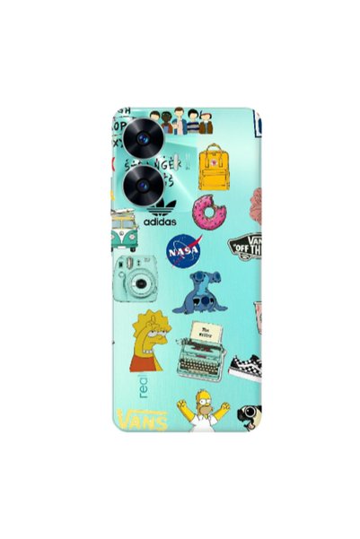 Other Realme C55 Mixed up 3 Transparent Silicone TPU Θήκη