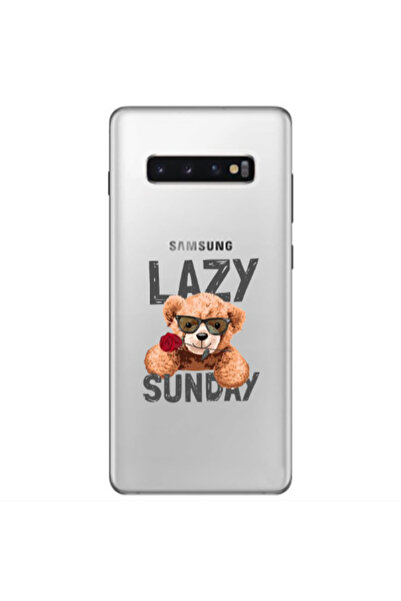 Other Samsung S10 Plus Lazy sunday Transparent Silicone TPU Θήκη