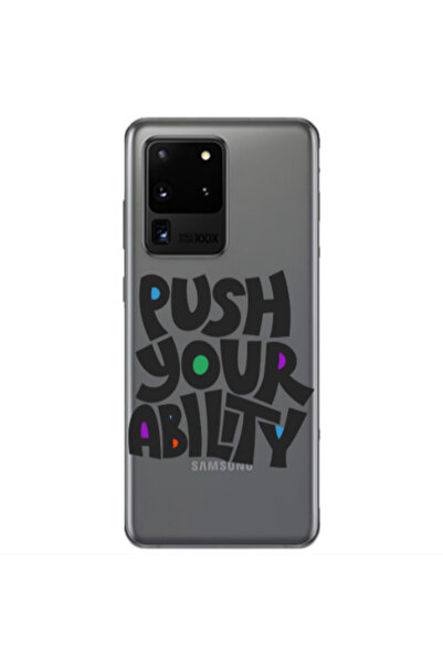 Other Samsung S20 Ultra Push Your Ability Transparent Silicone TPU Θήκη