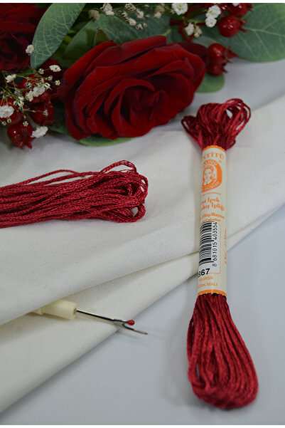 Enstitü İplik Hand Embroidery Silk, Laundry Silk, Rayon, Shiny Silk Texture, ...
