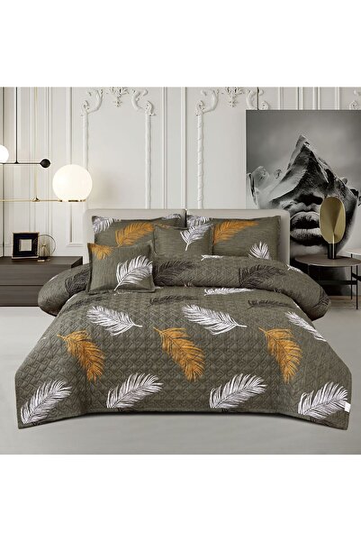 Moon Summer Pressed Flannel Bedspread - Nefirin - 6 Pieces - 250X230