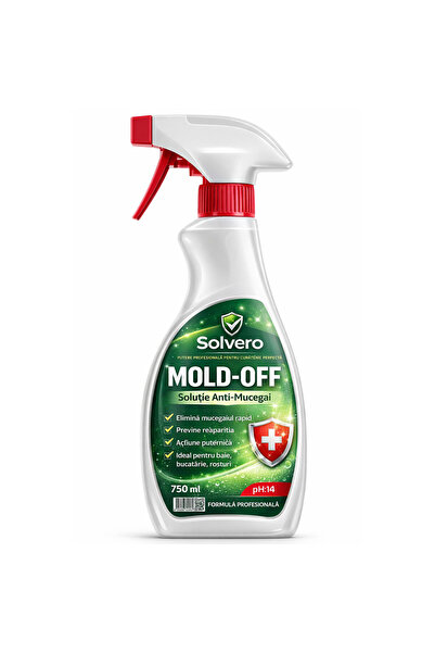 Solvero Antimucegai ® Solution deeply cleans and removes mold, fast action, w...