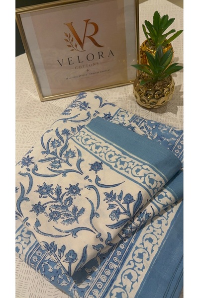 Veloracotton Velora Persian Blue Garden
