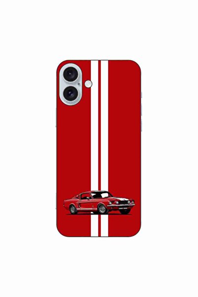 OEM Θήκη συμβατή με Apple iPhone 16 Plus, από σιλικόνη gel TPU, μοντέλο Red M...
