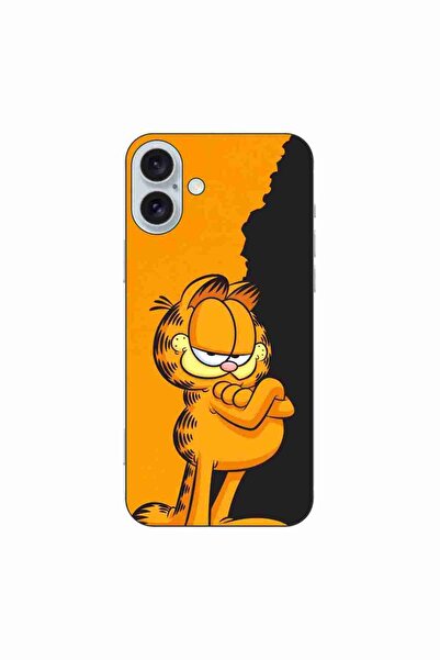 OEM Husa compatibila cu Apple iPhone 16 Plus Silicon Gel Tpu Model Garfield B...