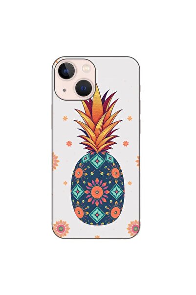 OEM Θήκη συμβατή με Apple iPhone 13 Mini από Σιλικόνη Gel TPU με σχέδιο Φλορά...