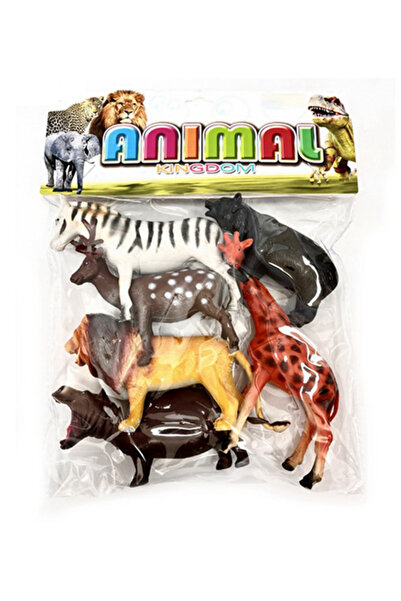 PlayFun Set Figurine Animale Jucărie Educativă Plastic Rezistent Colecție Cad...